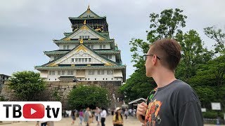 EXPLORING OSAKA! 🏯 Osaka Castle + Kaiyukan Aquarium! 🐋