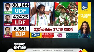 ചാണ്ടി ഉമ്മന്റെ ജയം ഉമ്മൻ ചാണ്ടിക്ക് ലഭിച്ചതിനേക്കാൾ റെക്കോർഡ് ഭൂരിപക്ഷത്തിൽ