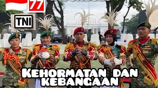 VIRAL..!!! 🤩🇮🇩👍 GADING LYBAZ DAN DRUMBAND CANKA PANORAMA GELADI HUT TNI 77 ISTANA RI 💪😁👍🇮🇩