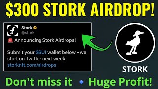 Claim FREE $300 Stork Tokens 🔥 Official Airdrop 🚀 Don't miss • Tamil