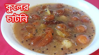 জিভে জল আনার মতন টক-ঝাল-মিষ্টি কুলের চাটনি।। kuler chatni recipe