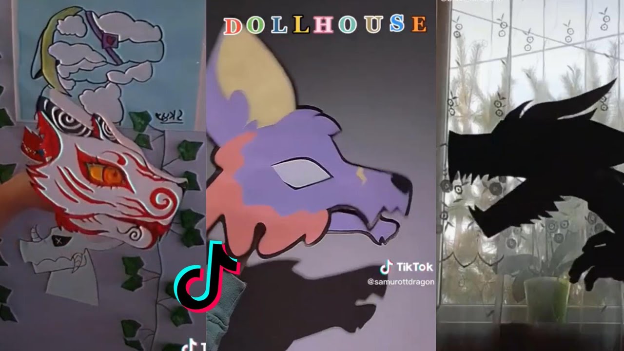 Dragon Puppet Template Tiktok At Aurea Allison Blog