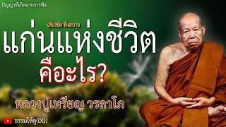 แก่นแห่งชีวิตคืออะไร? | ฟังเทศน์หลวงปู่เหรียญ วรลาโภ #พระป่า #ธรรมะสอนใจ #หลวงปู่เหรียญ #ชีวิต