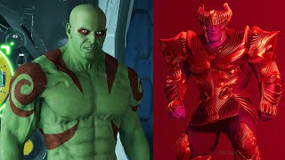 How Drax Defeated Thanos - Guardians of the Galaxy @ 4K 60ᶠᵖˢ ✔