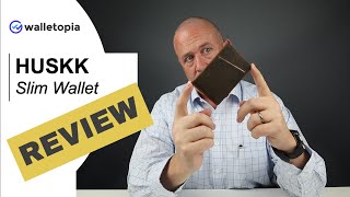 HUSKK’s Slim wallet get’s the minimalist job done!