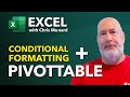 Excel: PivotTable with Conditional Formatting - Data Bars
