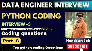 8. 🔥 Python Coding Interview Questions | Remove Duplicates & Sort Array Without Inbuilt Functions