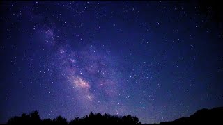 もうすぐ4月こと座流星群極大日　夏の天の川と流れ星（SONYα7SⅢリアルタイム動画）