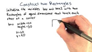 Constructing Rectangles - Intro to Java Programming