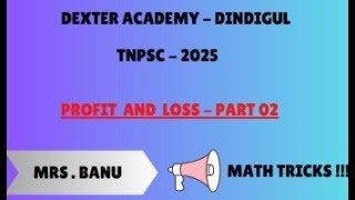 PROFIT AND LOSS PART 02 (லாபம் மற்றும் நட்டம் )