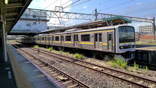 【成田線】2445M 209系2100番台C617編成 成田駅 発車シーン