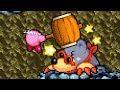 Kirby & The Amazing Mirror - Part 6: CABBAGE CAVERN & MOLEY - No Damage 100% Walkthrough