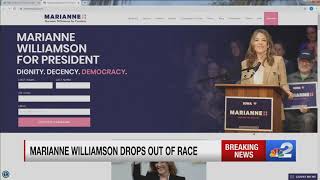 Marianne Williamson drops out of Democratic presidential race