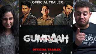 Gumraah Trailer Reaction by Arabs | Aditya Roy Kapur, Mrunal Thakur | Vardhan Ketkar | Murad K
