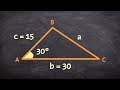 Using the law of cosines for a triangle with SAS