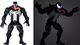 New Marvel Venom Talking Action Figure glow in the dark eyes talking too available at Disney Store