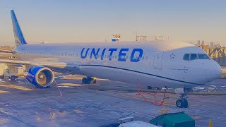 Newark (EWR) - Honolulu (HNL) - United Airlines - Boeing 767-400ER - 4K Full Flight