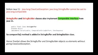 StringBuffer and StringBuilder implements from JDK11 || Comparable Interface Part 2