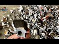 car engine vs double shaft shredder machine engine block shredding