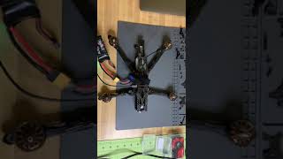 All motors running from Betaflight motor test