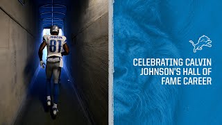 Celebrating Calvin Johnson's Hall-of-Fame Career