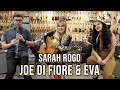 Sarah Rogo with Eva and Joe Di Fiore at Norman's Rare Guitars