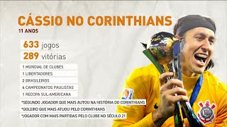 Cássio completa 11 anos no Corinthians. Goleiro é o maior da história do clube?