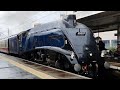 4498 Sir Nigel Gresley whistling past Finsbury Park