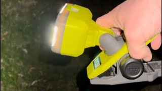 Ryobi 4v USB Lithium magnetic clamp light model  #FVL57K