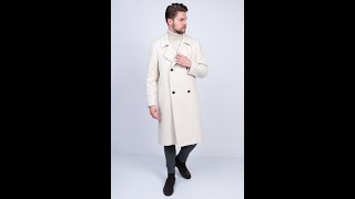 HEVO Wool Overcoat | Poppri Fashion Auctions | Shop Now ➞ Link in Comments