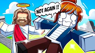 TROLLING As JESUS With Admin On ROBLOX VOICECHAT