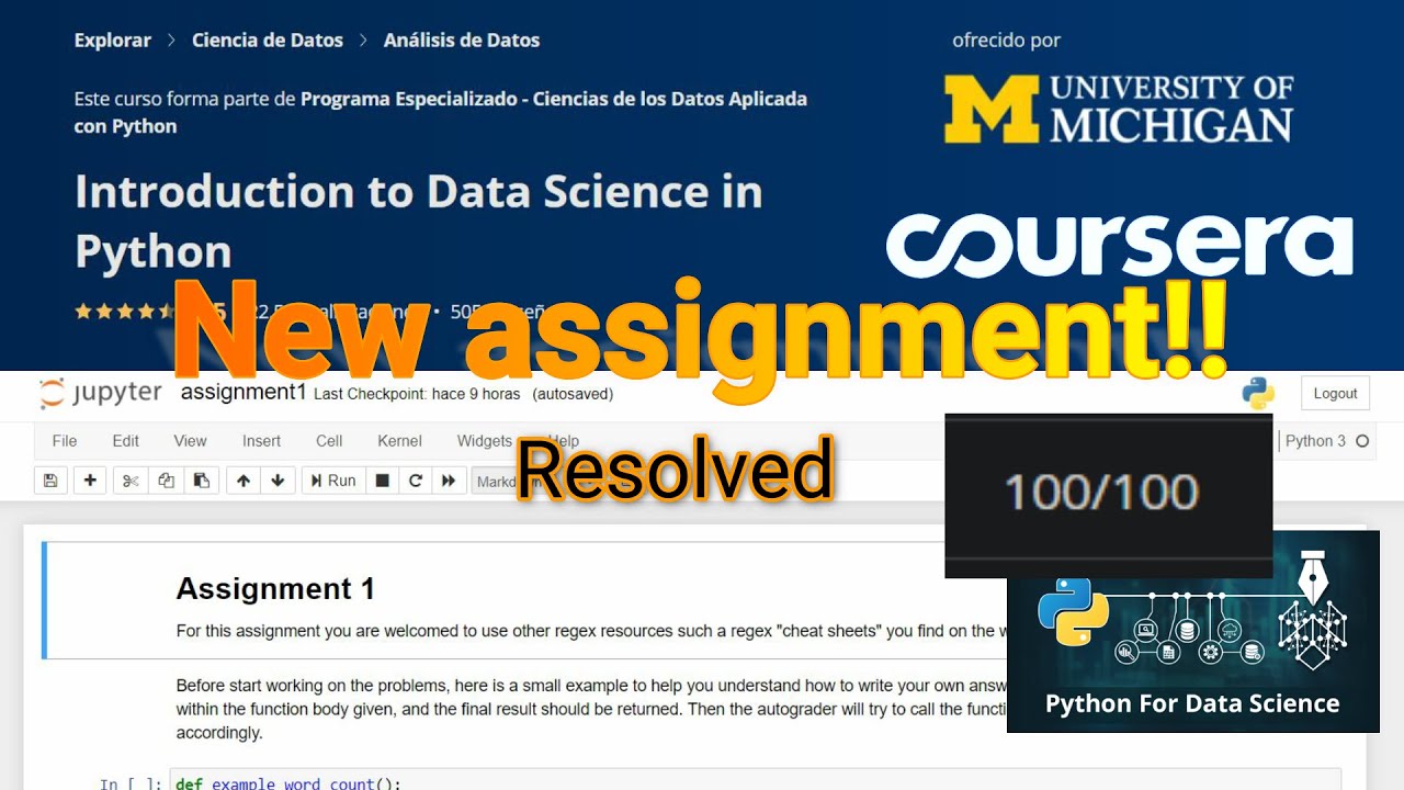 Introduction To Data Science In Python | Assignment 1 | Patterns ...