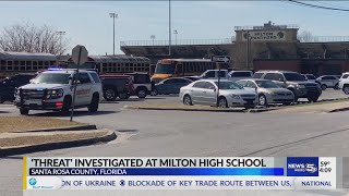 'Threat' investigated at Milton High School