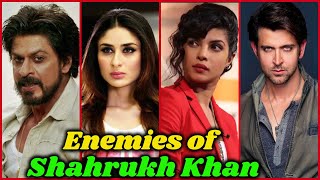 10 Powerful Enemies of Shahrukh Khan in Bollywood