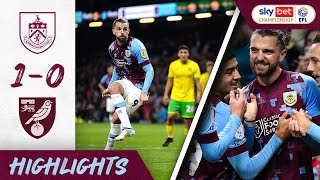 Burnley 1-0 Norwich | Clarets Top After Rodriguez Penalty | Highlights