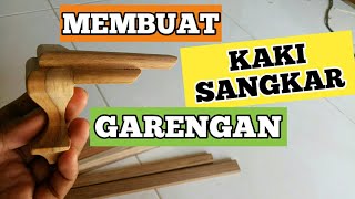 CARA MEMBUAT KAKI SANGKAR MUDAH