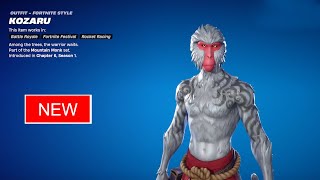 *NEW* KOZARU SKIN - Fortnite Item Shop