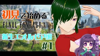 【FF14】FFXIV-新生エオルゼア編#1「▶初見で始める」【坂梨まお】