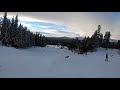 skiing in kläppen