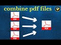 How to merge PDF files into one using Python