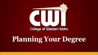 Student Planning - Planning Your Degree