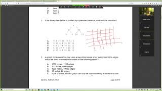 2168 Spring 2020 Final Exam Review 1