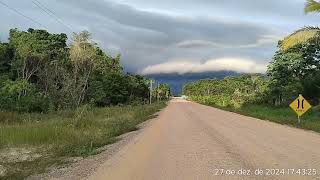 # BR 319, mais um dia de chuva no trecho do meio, km 296. Dia 27/12/2024.