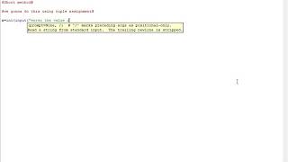 Python: Swap two numbers(Short method)