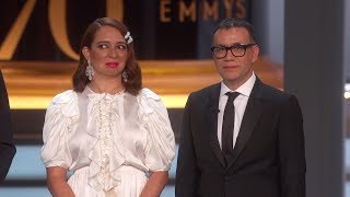 70th Emmy Awards: Facts from Maya Rudolph and Fred Armisen