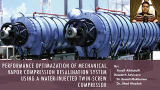 5232 - Performance Optimization of Mechanical Vapor Compression Desalination System Using a Water In