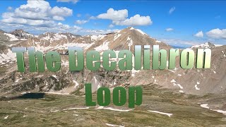 Decalibron loop trail hiking Mount Democrat Cameron Lincoln and Bross Colorado 14ers guide BEST HD