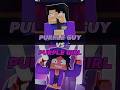 Purple Guy 🆚 Purple Girl | #shorts #1v1 #edit #minecraft #fnaf #zamination