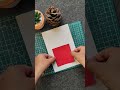 cute christmas card idea ❤️🎄 shorts diy trending