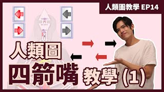 【人類圖教學EP14】 人類圖的四箭嘴到底是什麼？➡️⬅️找出適合自己的環境和飲食模式🧠！首個四箭頭廣東話教學影片🔥  ｜陳棨豪 Hercules Chan (中文字幕）